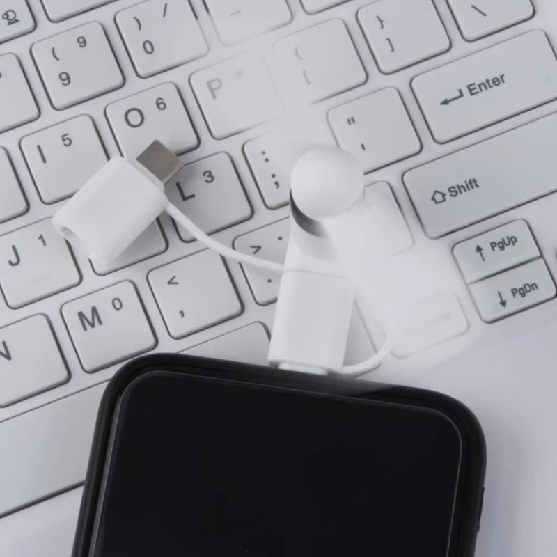 Fläkt Kylfläkt Micro USB USB-C Lightning Minifläkt Bärbar Smartphone Laptop