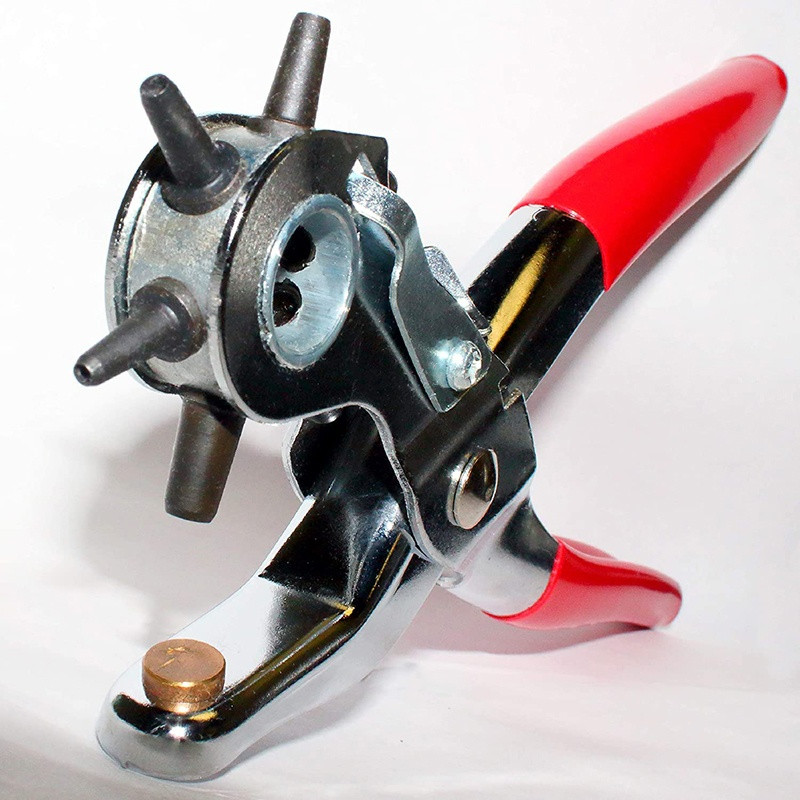 Leather belt hole punch, pliers, hole punch for leather, rubber, plastic