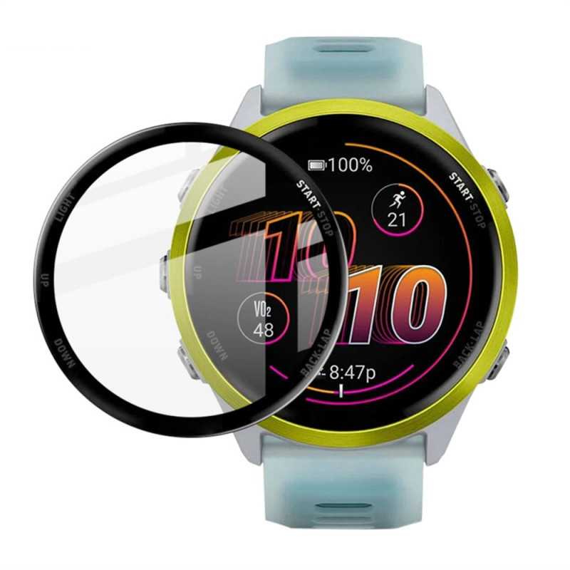 IMAK For Garmin Forerunner 570 47mm Screen Protector Anti Scratch PMMA Watch Film