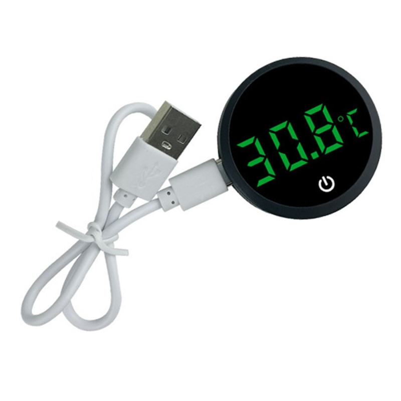 Digital Aquarium Thermometer LED Display Aquarium High Precision Temperature Meter