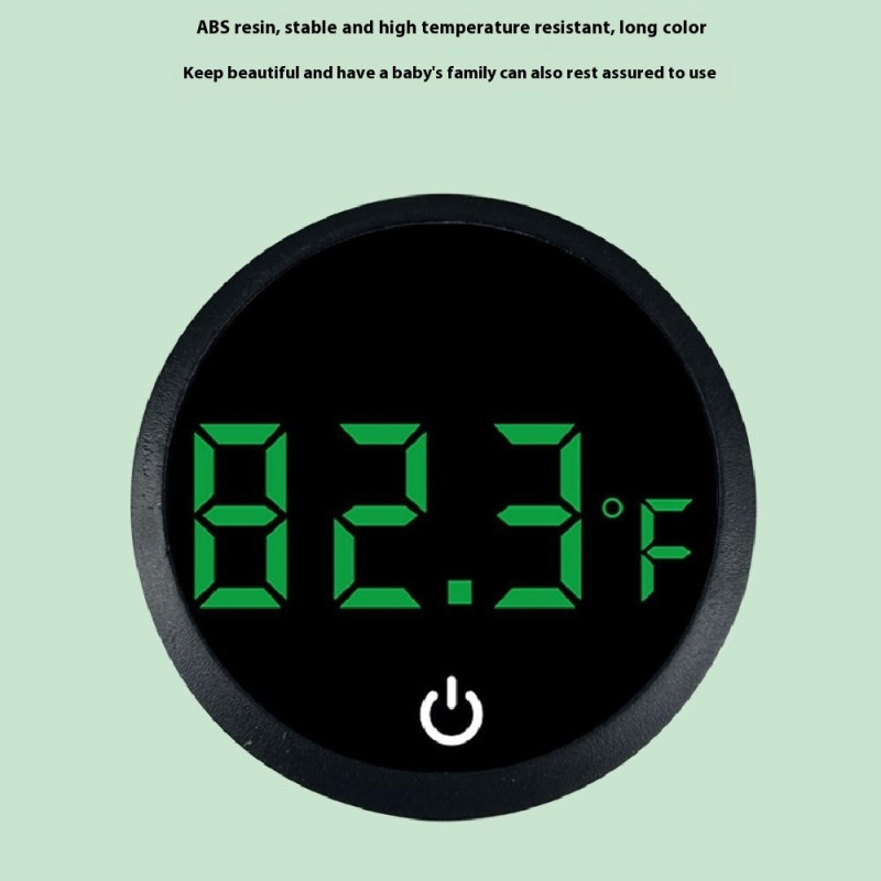 Digitalt akvarietermometer LED-skjerm akvarium med høy presisjonstemperaturmåler