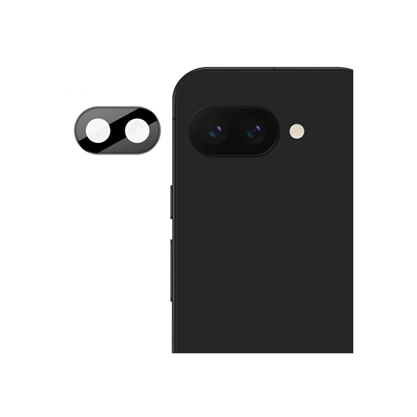 IMAK til Google Pixel 9a kameralinsedeksel i herdet glass linsefilm