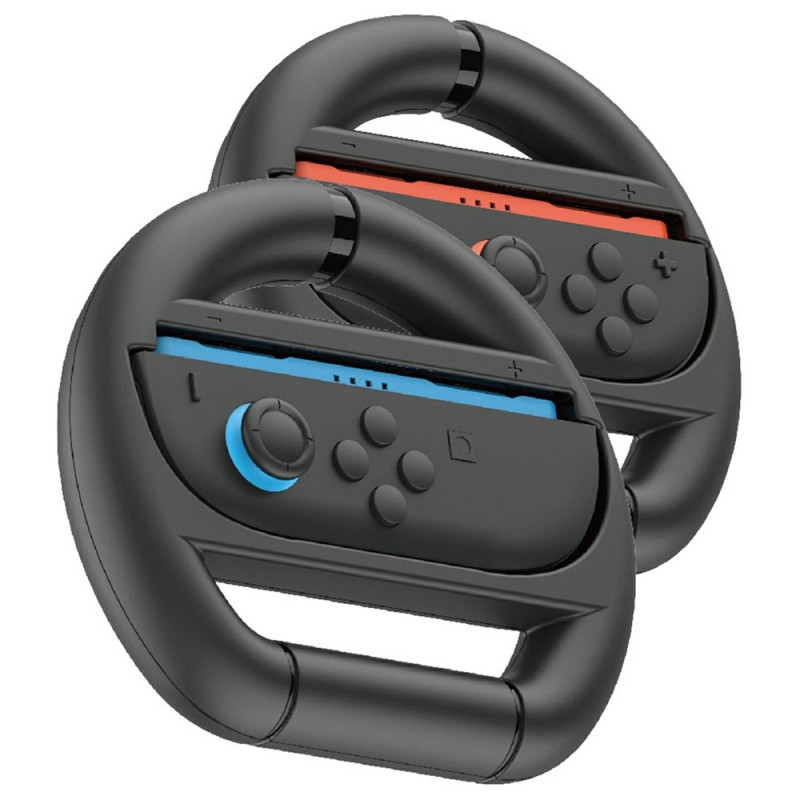 2 pieces Compatible with Nintendo Switch 2 Joy-Con controller Steering Wheel Grip Racing Wheel