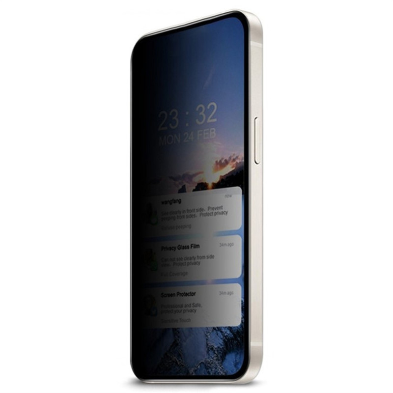 For Pixel 9A Anti-Spy Screen Protector