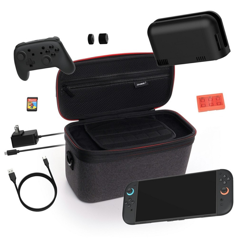 Compatible with Nintendo Switch 2 Console Case Bag + Game Card Storage Box