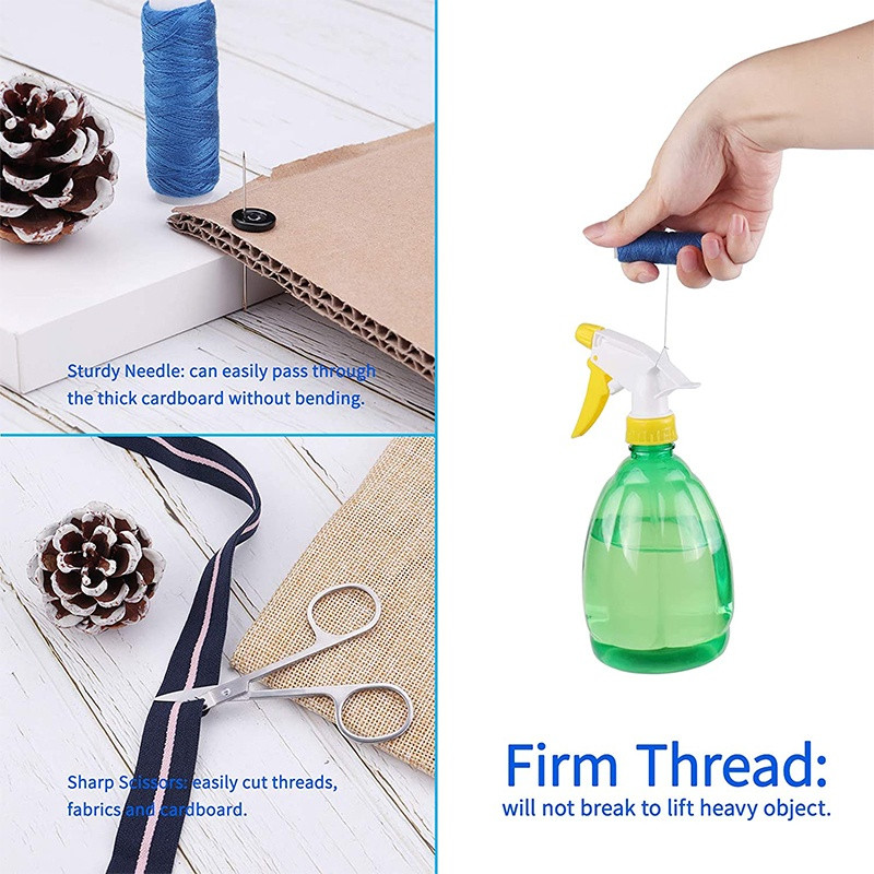 Sewing set for home & travel Thread and needle with threads in multiple colors - set of 172 pieces