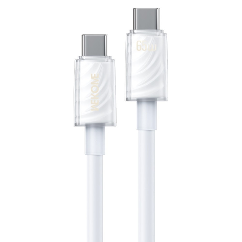 USB-C til USB-C 65W superhurtigt opladningskabel 480 Mbps højhastighedsoverførsel