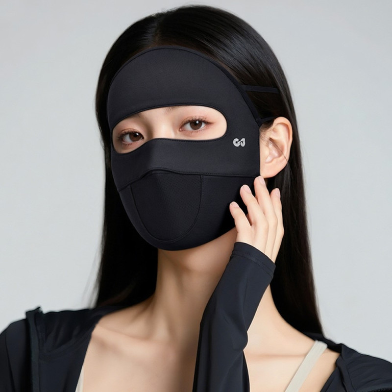 GOLOVEJOY Full Face Mask Sunscreen Silk Face Shield Face Mask