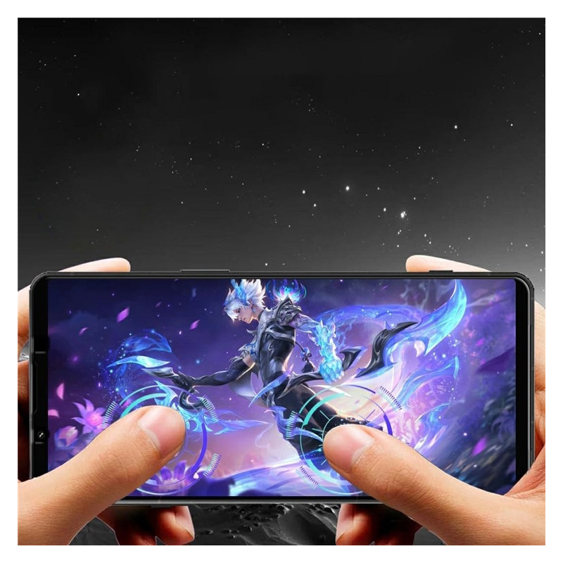 For Sony Xperia 1 VII Clear TPU Anti-Scratch Phone Case + 2.5D Arc Edge Screen Protector