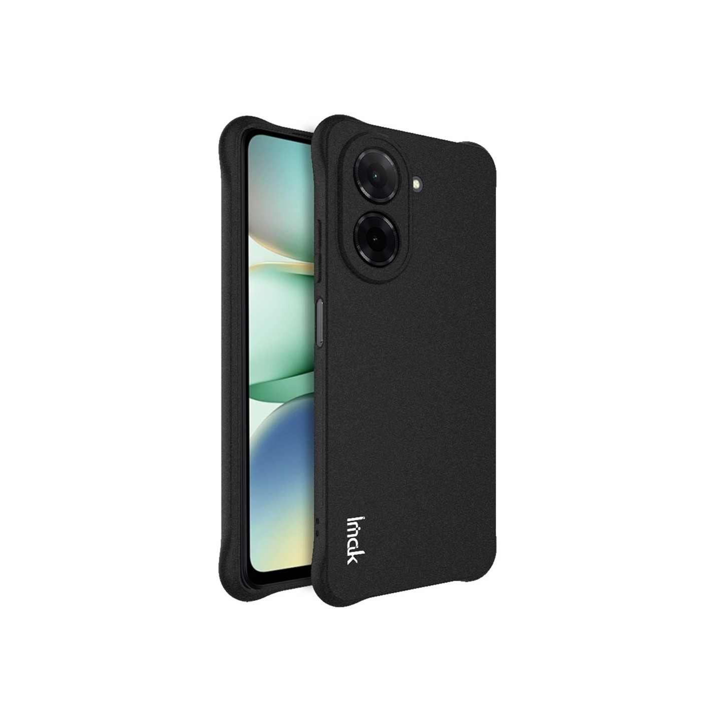 IMAK For Redmi A5 4G Deksel TPU-telefonbeskyttelse Airbag-støtsikker Matte Black