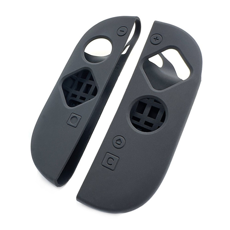 1 par kompatibel med Nintendo Switch 2 Joy-Con-kontroll skal fodral - Svart