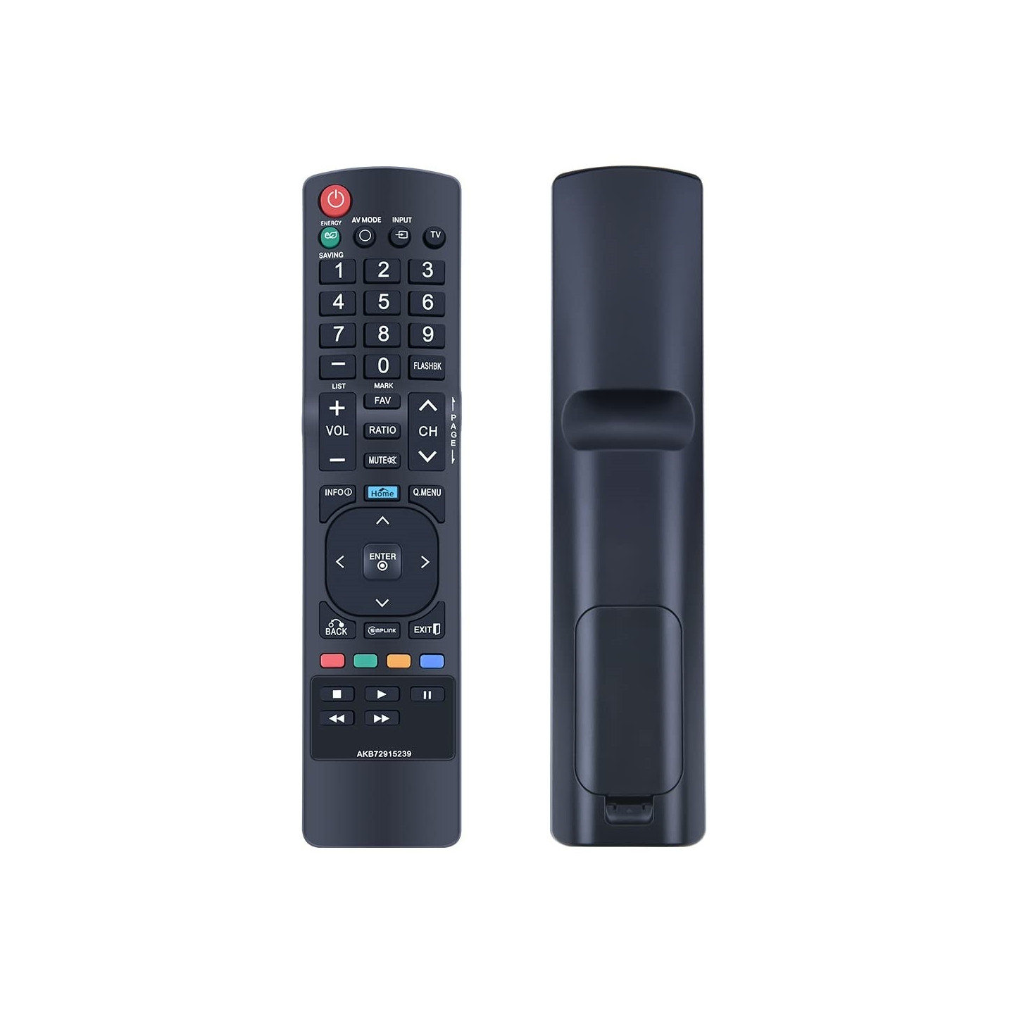 TV fjernbetjening Erstatning for AKB72915239 Til LG TV