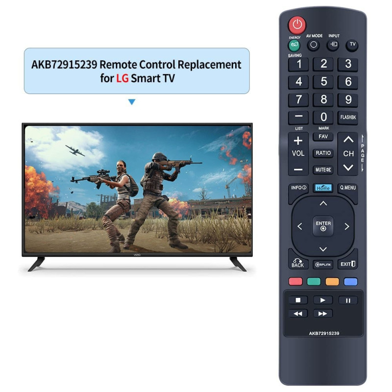 TV fjärrkontroll Ersättning för AKB72915239 För LG TV