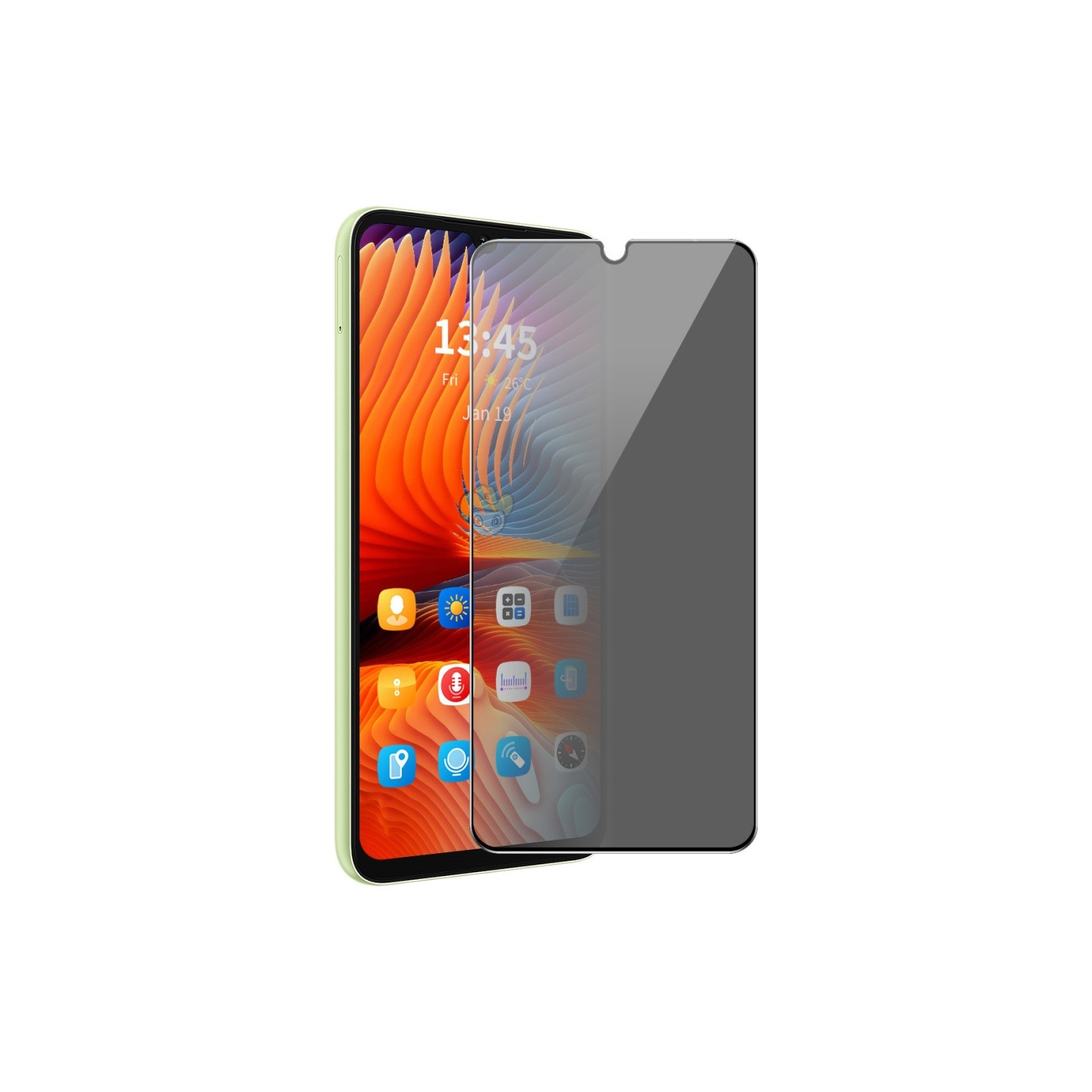 Samsung Galaxy A06 Privacy Anti-Spy Privacy Full Coverage Tempered Glass