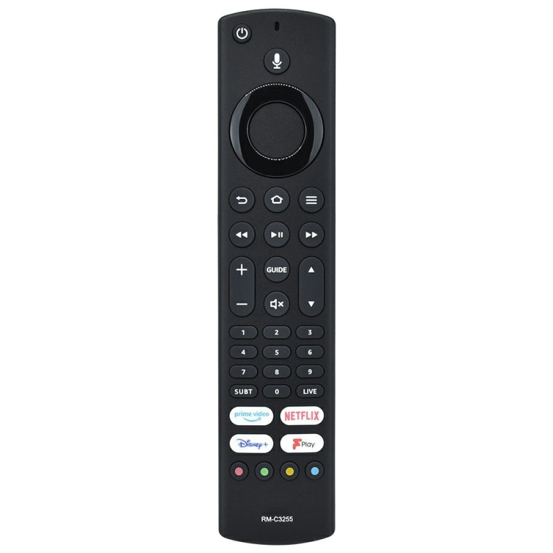 Remote Control Replacement for RM-C3255 For JVC TV Voice Activated