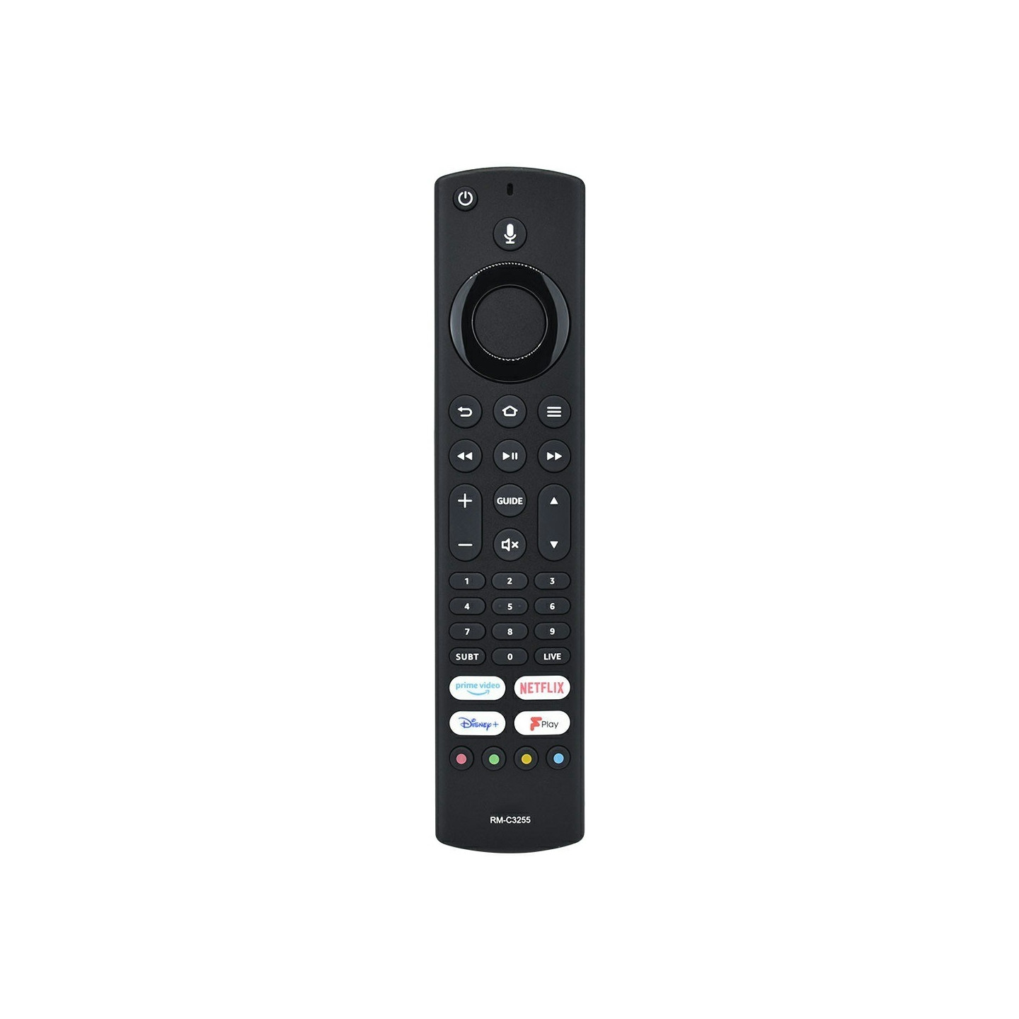 Remote Control Replacement for RM-C3255 For JVC TV Voice Activated