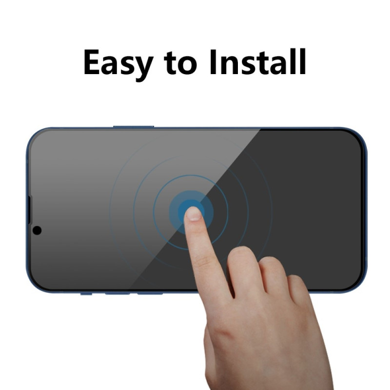 For iPhone 16e Privacy Skjermbeskytter ENKAY 28-graders Anti-Spy Herdet Glass