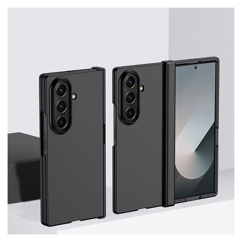 For Samsung Galaxy Z Fold7 5G Deksel med Hængselbeskyttelse Skin-Touch PC Deksel