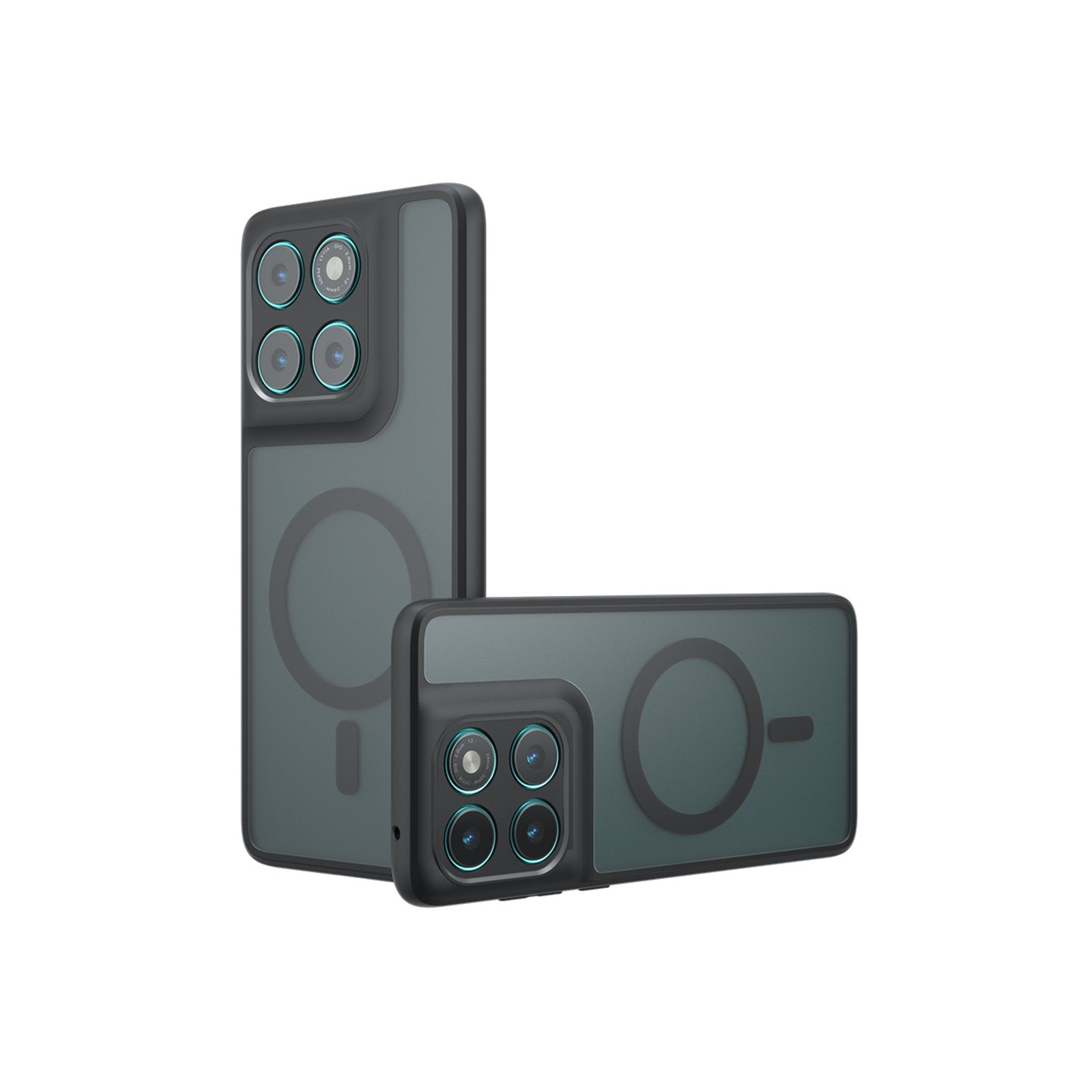 Til Motorola Edge 60 5G / 60 Fusion 5G Cover Kompatibelt med MagSafe Anti-Fald PC + TPU Telefoncover