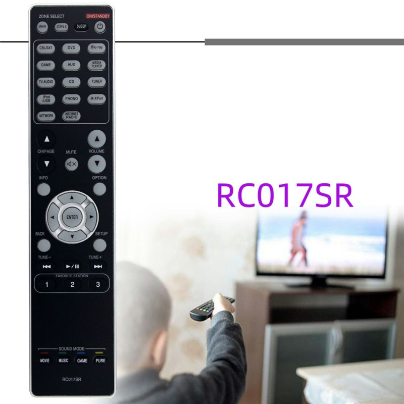 Fjernbetjening udskiftning til RC017SR til Marantz-forstærkere