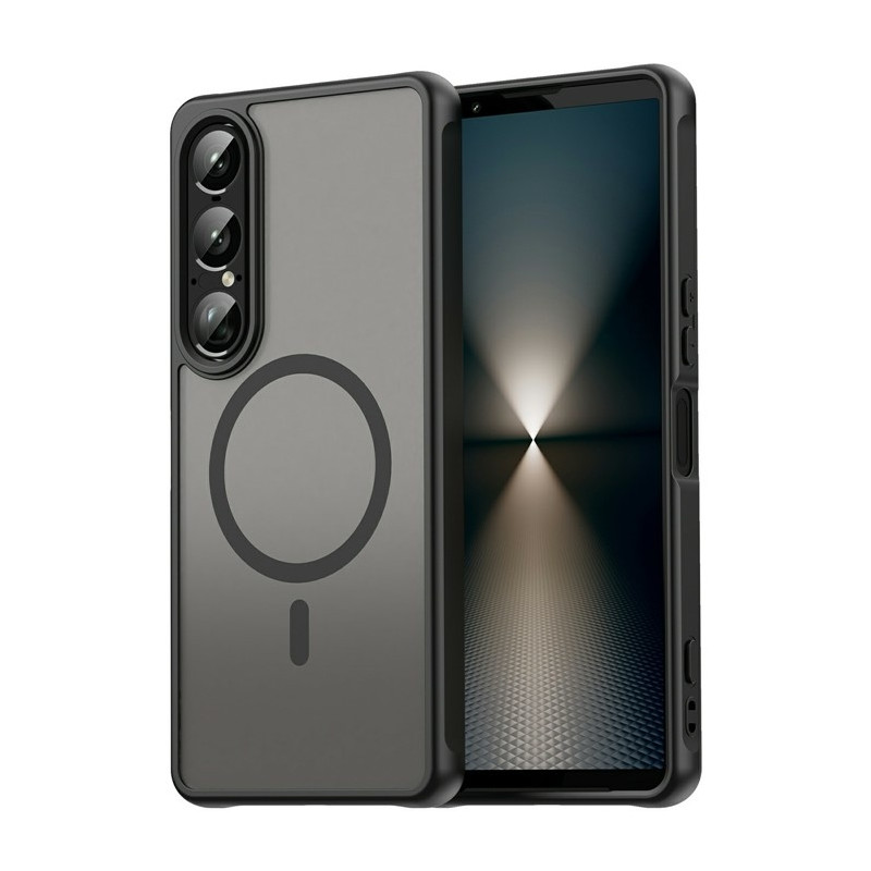 För Sony Xperia 1 VII Skal Kompatibelt med MagSafe Anti-Fall PC + TPU Telefonskal