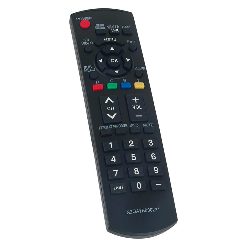 Remote Control Replacement for N2QAYB000221 For Panasonic TV