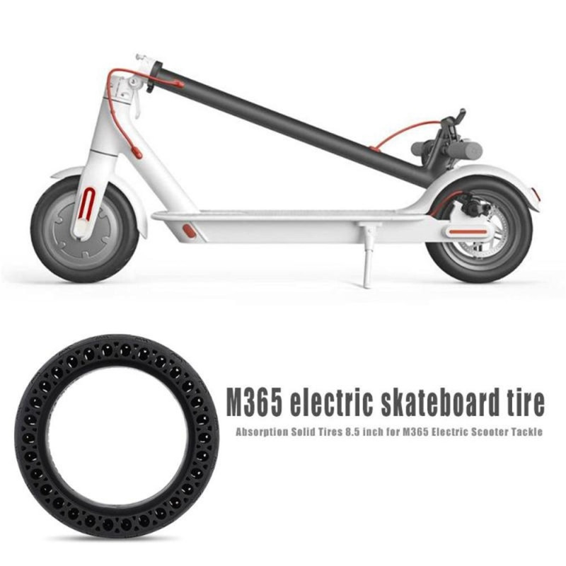 Puncture-free tire rubber tire accessories for Xiaomi M365 electric scooter