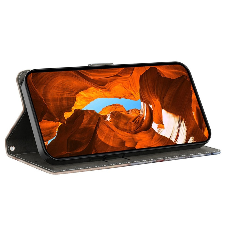 Til Google Pixel 10 Pro / 10 / 9 Pro / 9 Plånboksfodral Mønstertrykt PU-læder Flip Stativ Mobilcover