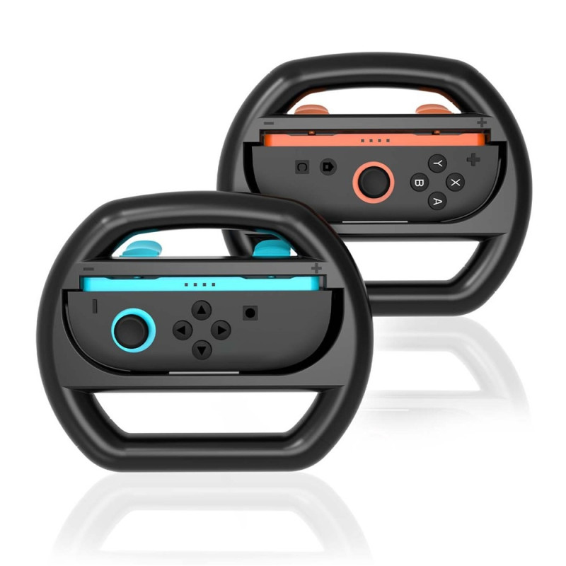 2 st kompatibla med Nintendo Switch 2 Joy-Con-handtag Racing Rattgrepp Tillbehör