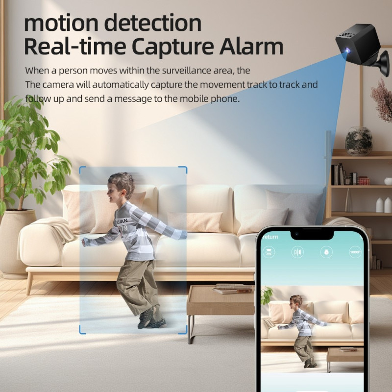 Security camera + 32GB night vision surveillance motion detection remote viewing