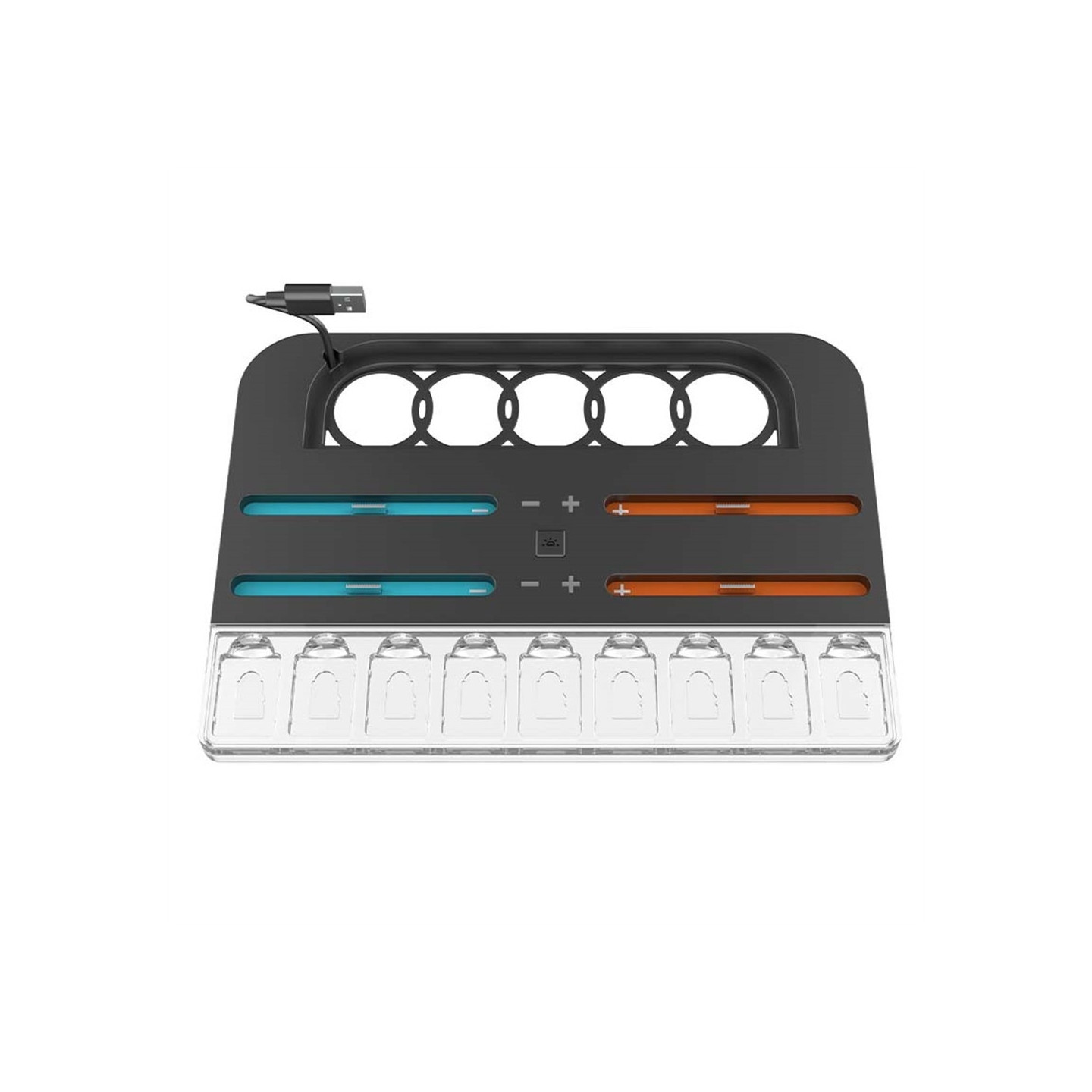 Compatible with Nintendo Switch 2 Charging Dock for 4 Joy-Con Controllers