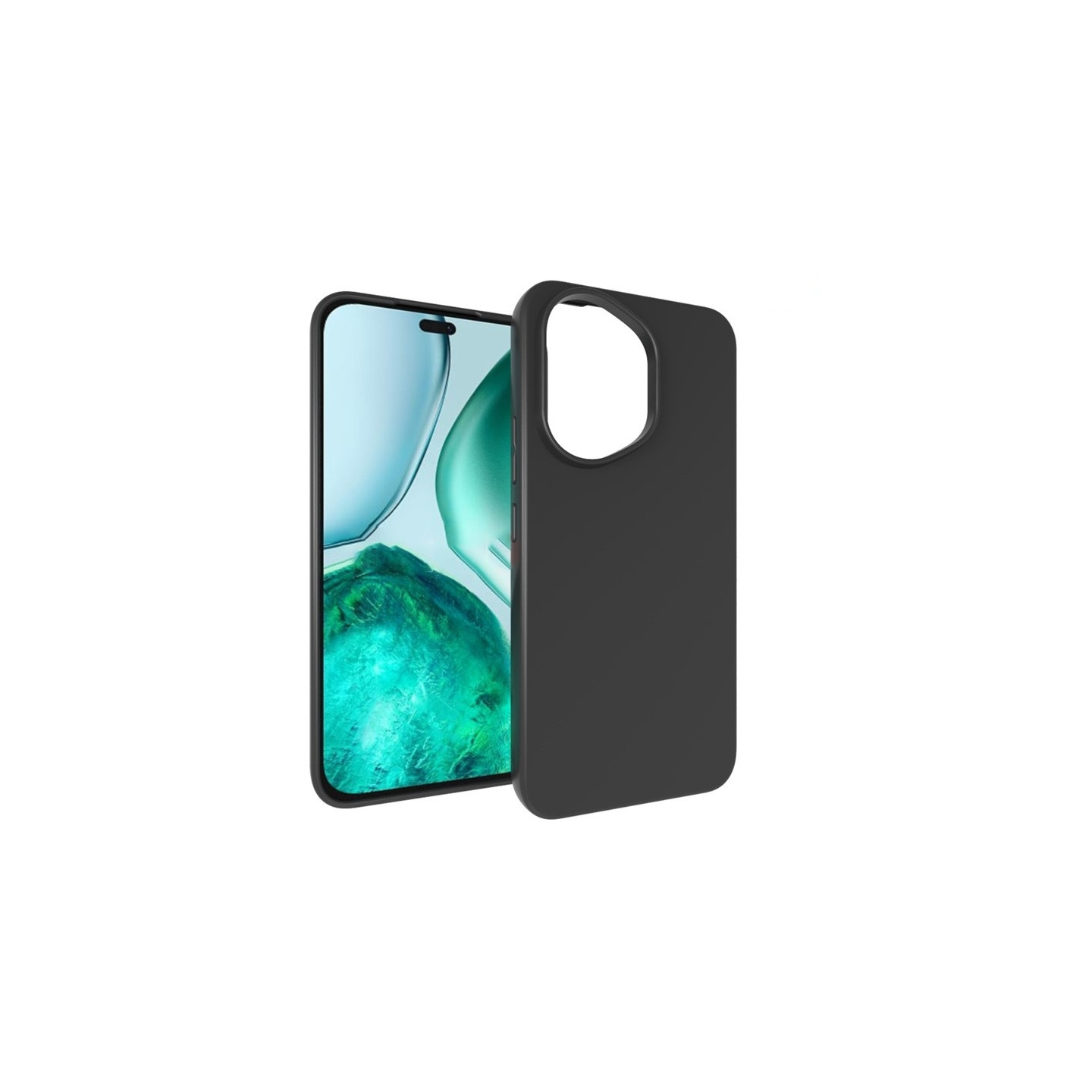 For Honor 400 5G Deksel Matt Finish Mykt TPU-telefondeksel