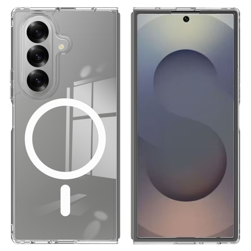 For Samsung Galaxy Z Fold7 5G Phone Case Compatible with MagSafe TPU+Acrylic Back Cover