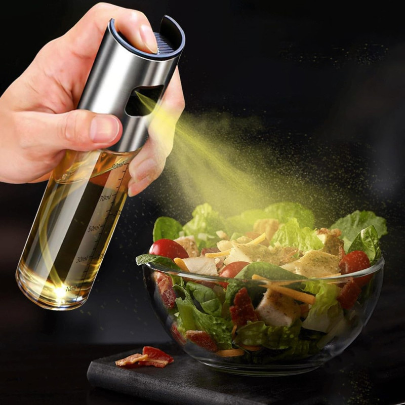 100 ml keittiön ruokaöljypullo 100 ml suihkepullo oliiviöljyetikka soijakastike