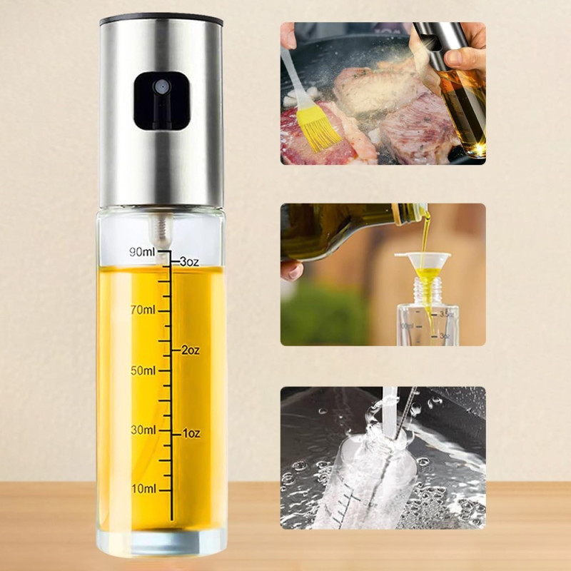 100ml Kök Matlagning Oljeflaska 100ml Sprayflaska olivolja vinäger sojasås