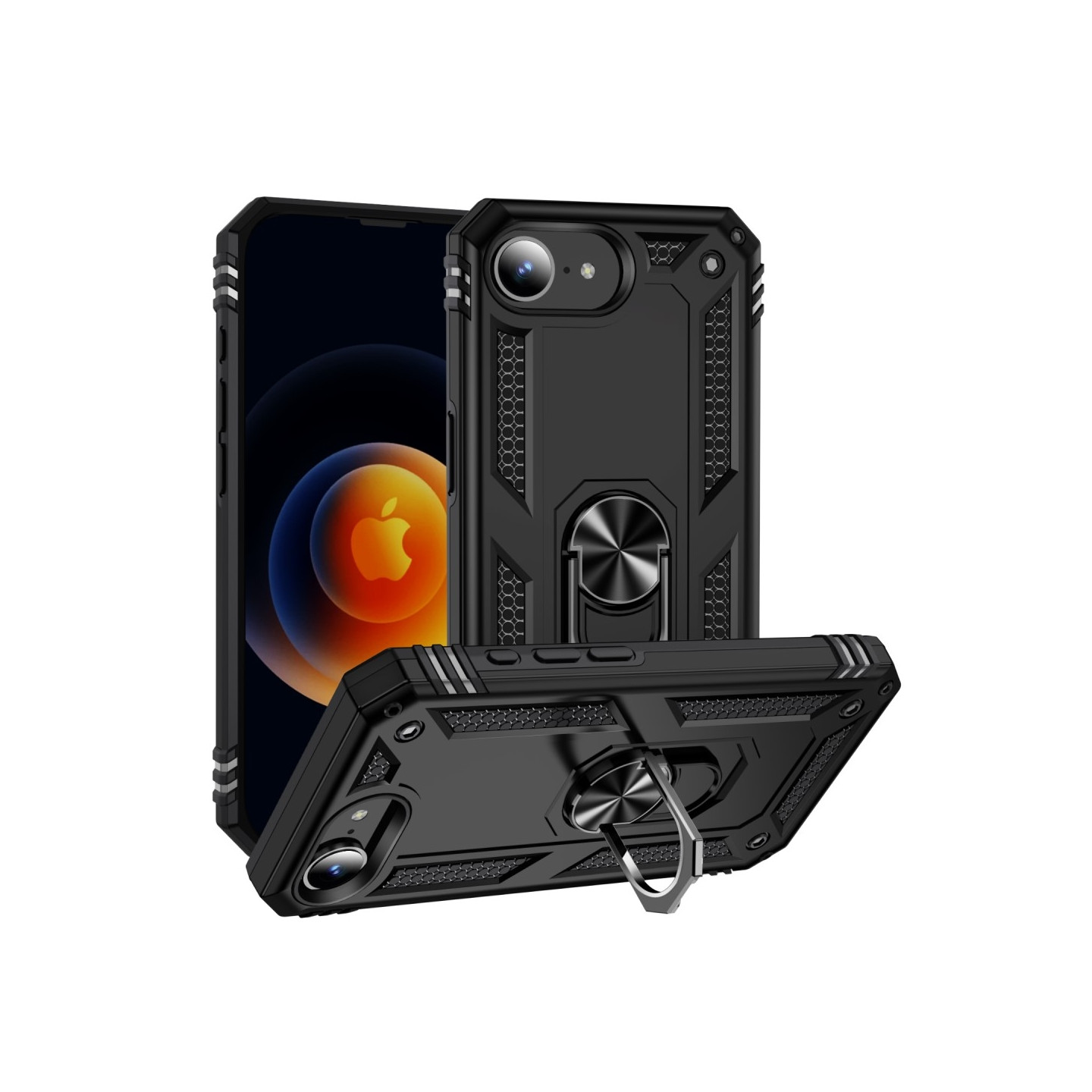 IPhone 16e PC+TPU-iskunkestävä puhelinkotelo