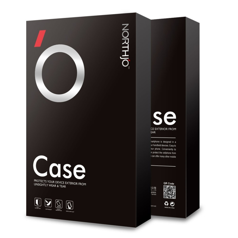 NORTHJO For Xiaomi Redmi A5 4G TPU Telefondeksel med Herdet Glass Skjermbeskytter