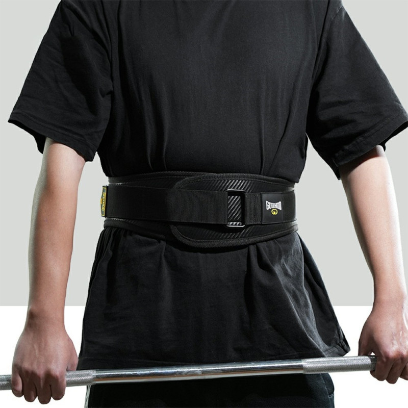 Waist Belt Weightlifting Powerlifting Squats Deadlifts Training Waist Support Strap - M
