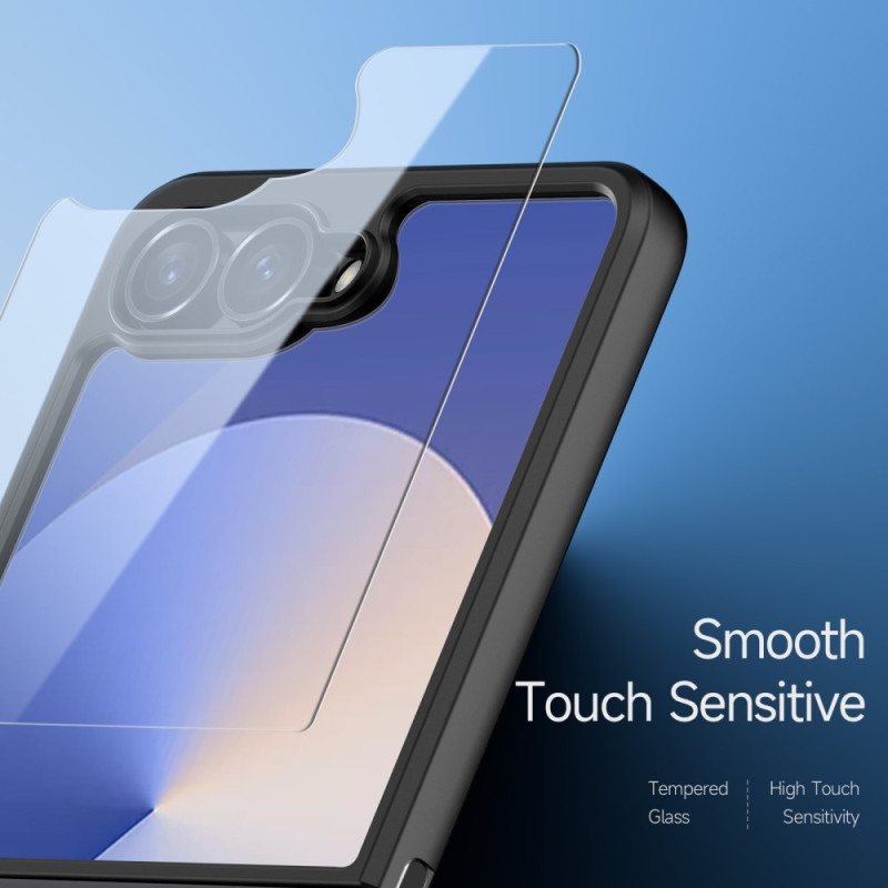 Samsung Galaxy Z Flip7 5G Suojakuori DUX DUCIS Aimo-sarja Puhelinkuori REACH-sertifioitu - Musta