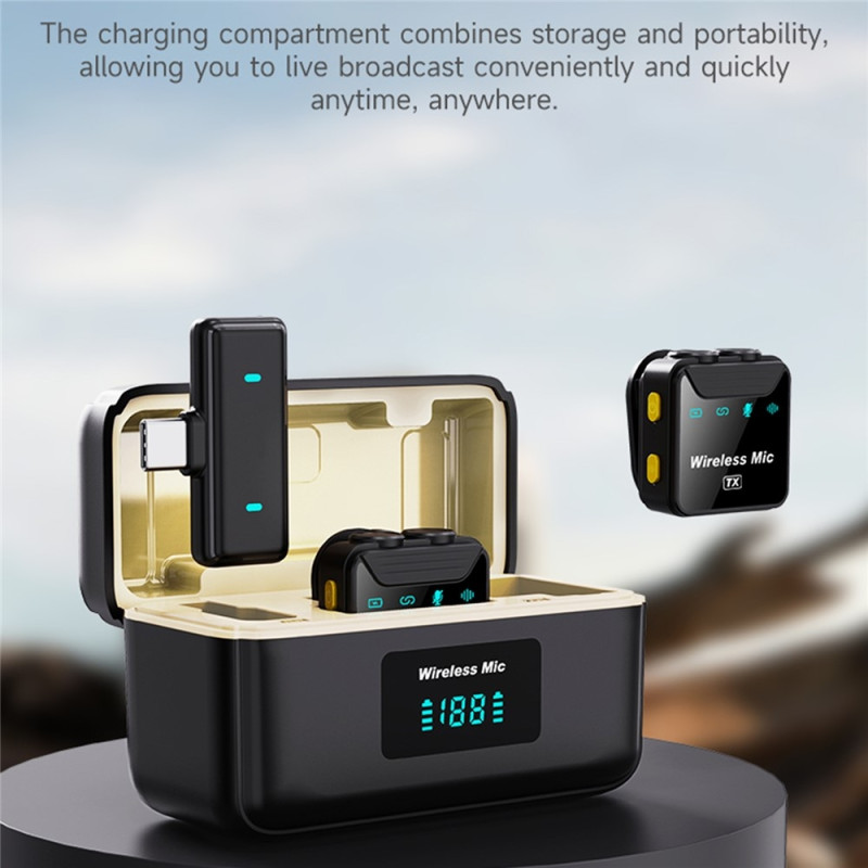 SX23 iP -mikrofoni, jossa nappikuulokkeet, melunvaimennus, langaton, 2 mikrofonia + 1 vastaanotin