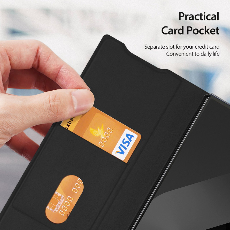 DUX DUCIS Bril Series til Samsung Galaxy Z Fold7 5G Dekseldeksel - Svart