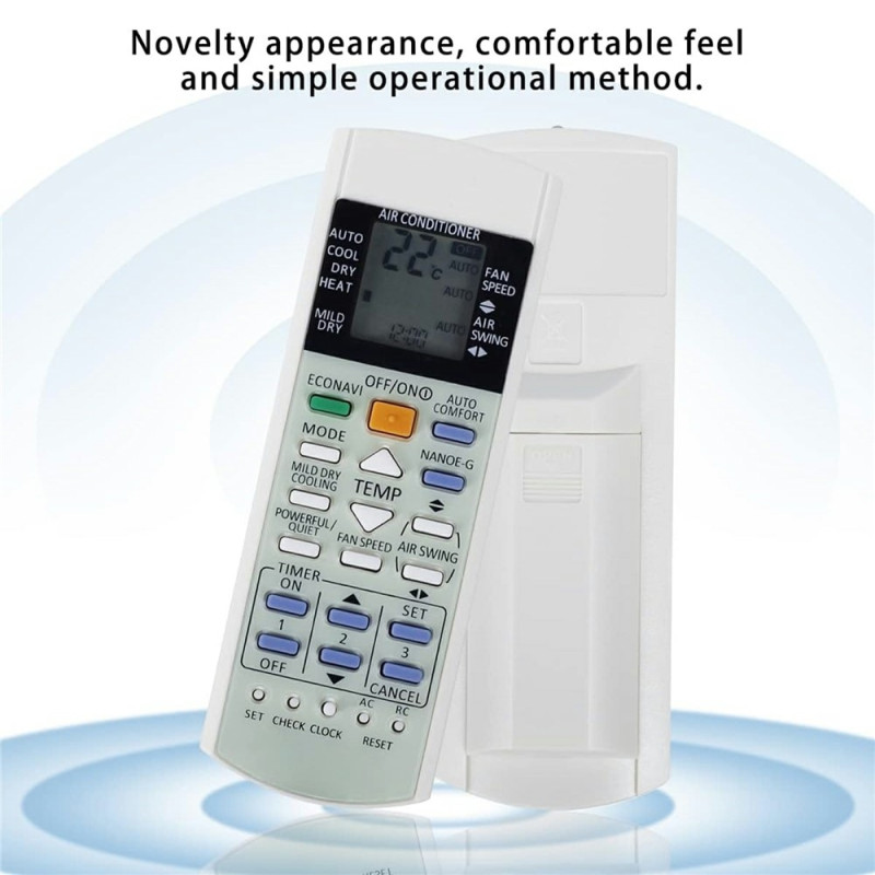 Fjärrkontroll Ersättning för A75C3706 Panasonic Air Conditioner