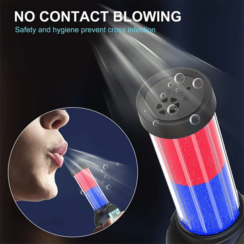 MR701 Alcohol Tester Digital Breathalyzer High Precision Detector with Sound and Light