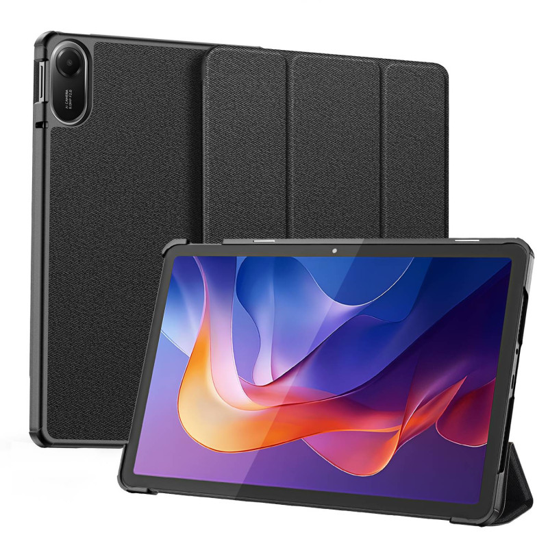 For Xiaomi Redmi Pad 2 Kotelo DUX DUCIS Domo-sarja Kolminkertainen Jalusta PU-nahkaa Suojakotelo