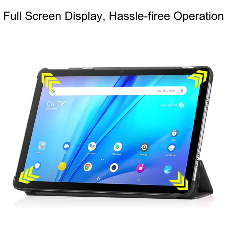 tand Slim Fit Cover TCL TAB 10s (10.1") Sleep/Wake - Sort