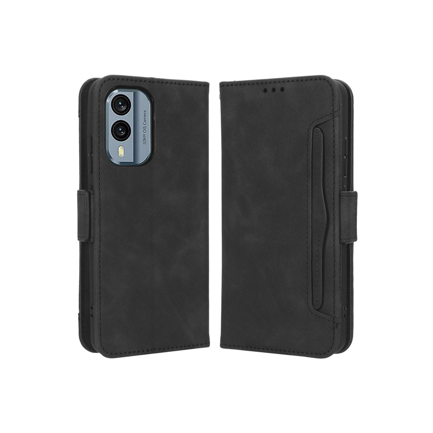 Nokia X30 5G Multiple Card Slots Telefontegnebog - Sort