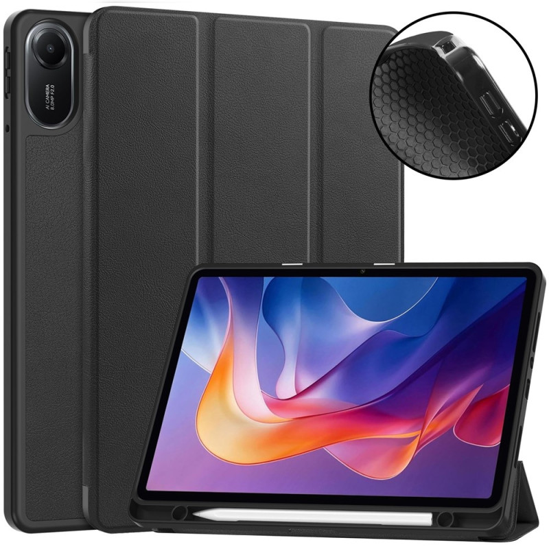 Til Xiaomi Redmi Pad 2 Stativcover Stødsikkert Tabletcover med Penneholder