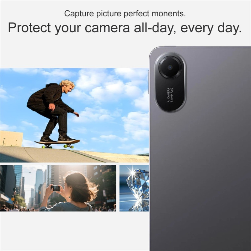 IMAK For Xiaomi Redmi Pad 2 Herdet glass kameralinsebeskytter + akryl linsehette