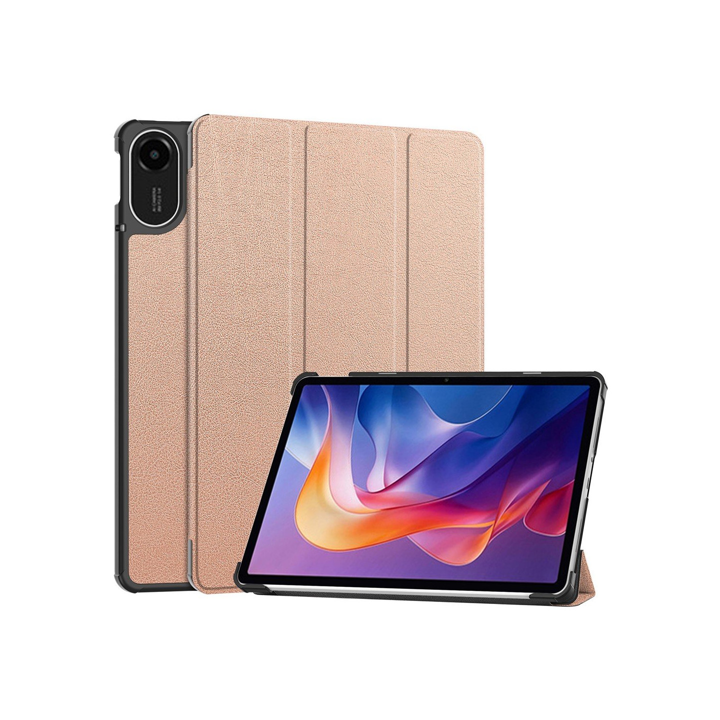 För Xiaomi Redmi Pad 2 Fodral Stöttåligt Ställbart Tabletfodral