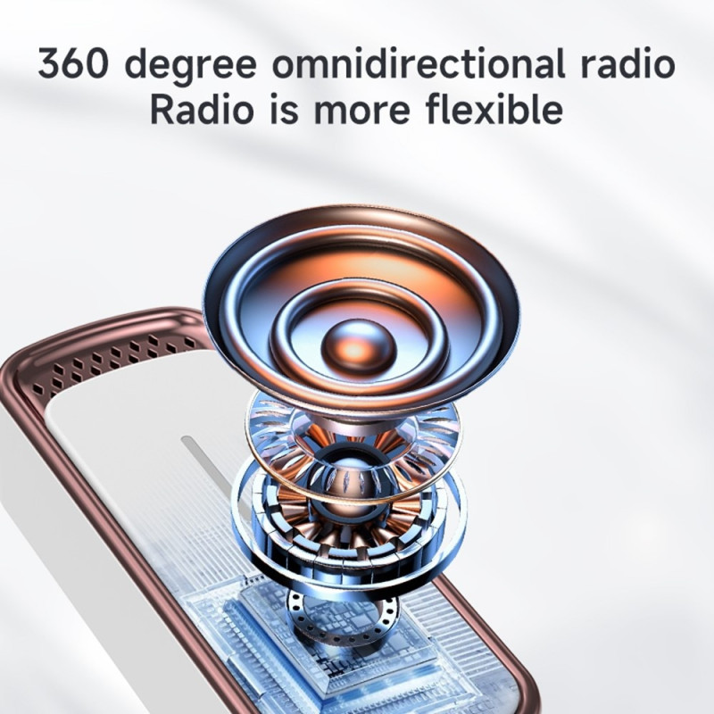 iP trådløs lavalier støydempende ladeetui med 2 mikrofoner, hvitt og svart